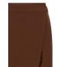 Asymmetrical panel pants