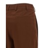 Asymmetrical panel pants