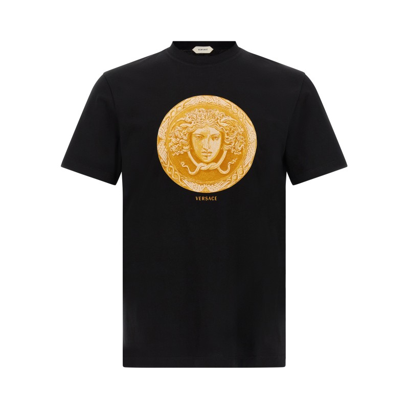 'Medusa Coin' print T-shirt