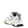'Icaro' mesh and leather fabric sneakers
