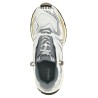 'Icaro' mesh and leather fabric sneakers