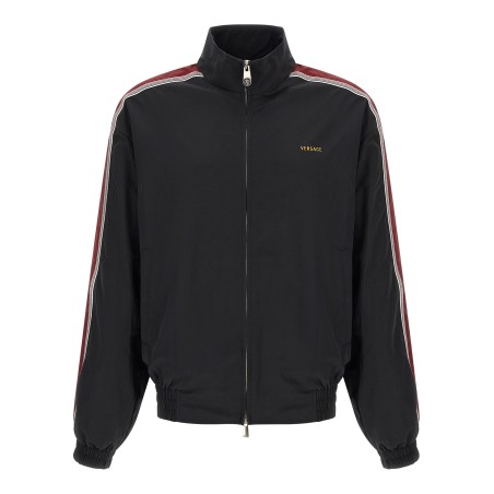 Craquelé-effect blouson