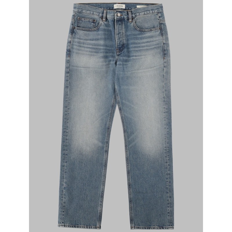 JEANS DRITTO IN DENIM DI COTONE