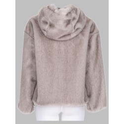 GIACCA BOMBER IN ECO-PELLICCIA