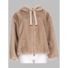 GIACCA BOMBER IN ECO-PELLICCIA