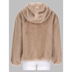 GIACCA BOMBER IN ECO-PELLICCIA