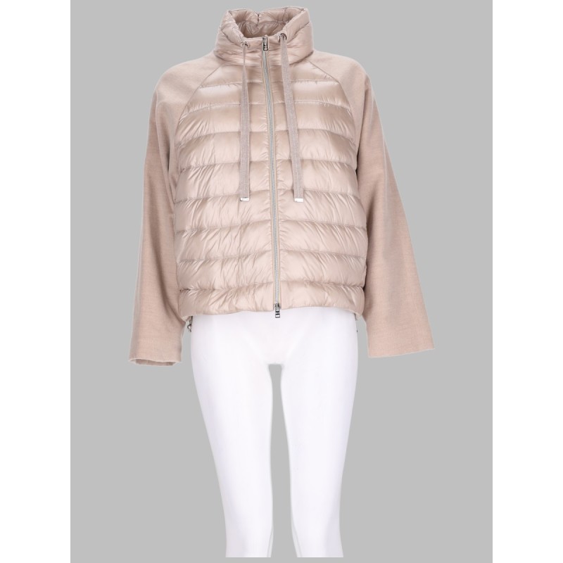 GIACCA "RESORT" IN FLANELLA E NYLON