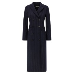 Pinstripe coat