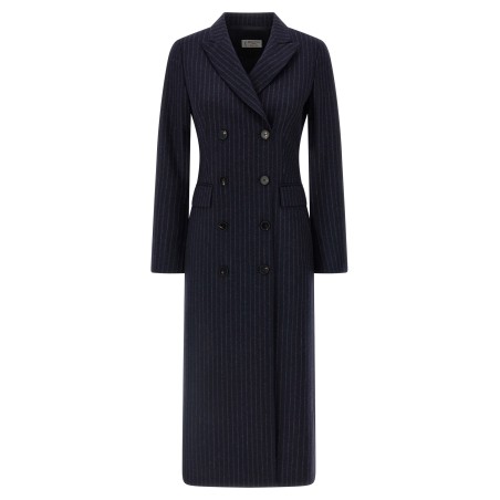 Pinstripe coat