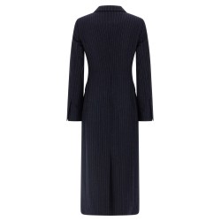 Pinstripe coat