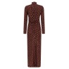Polka dot mesh dress