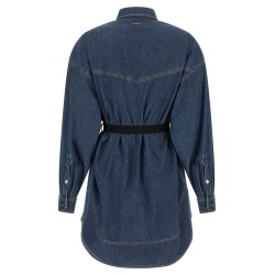 Chambray denim dress