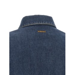 Chambray denim dress