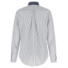 Shirt with contrast collar
