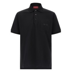 'Morsetto' embroidery polo shirt