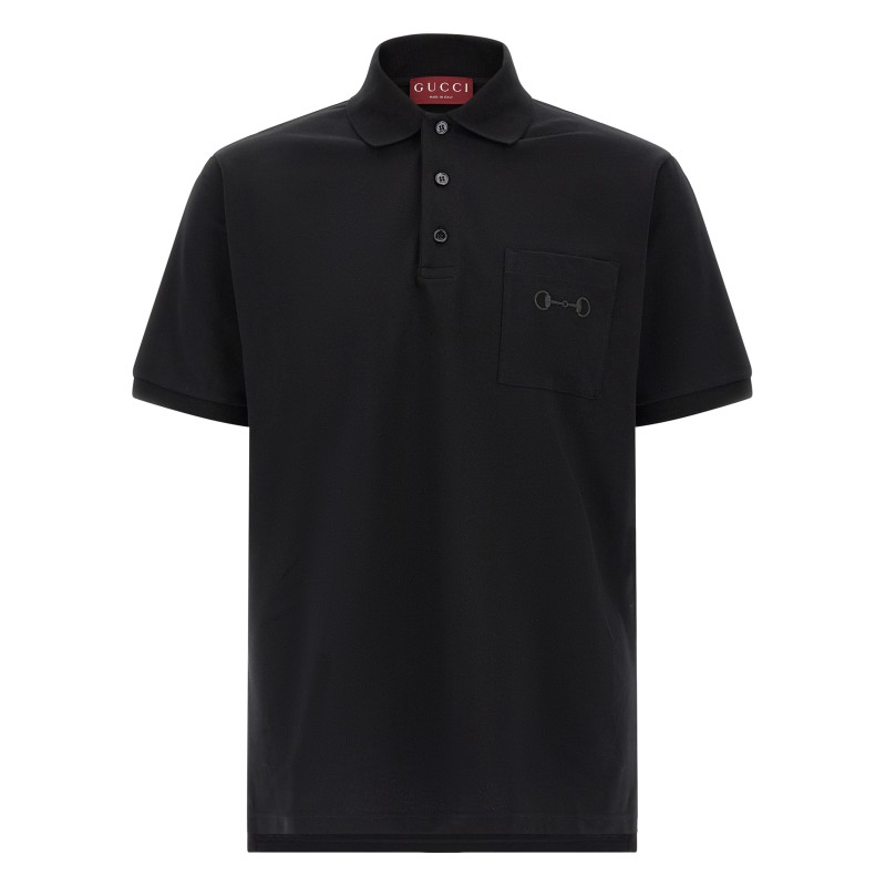 'Morsetto' embroidery polo shirt