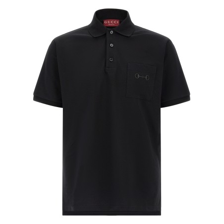 'Morsetto' embroidery polo shirt