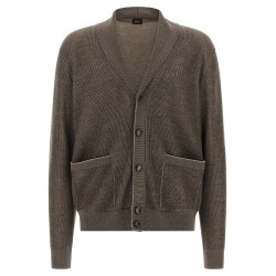 Shawl neck cardigan