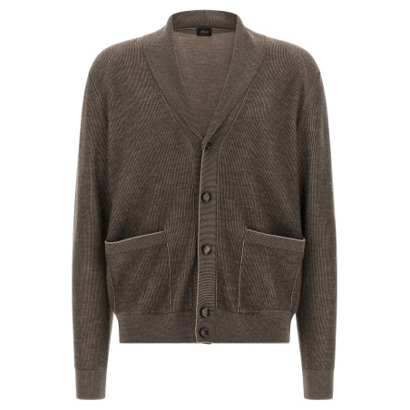 Shawl neck cardigan