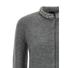 Jewel collar cardigan
