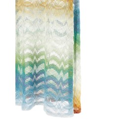 Shaded lamé viscose dress