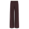 Mélange knit pants