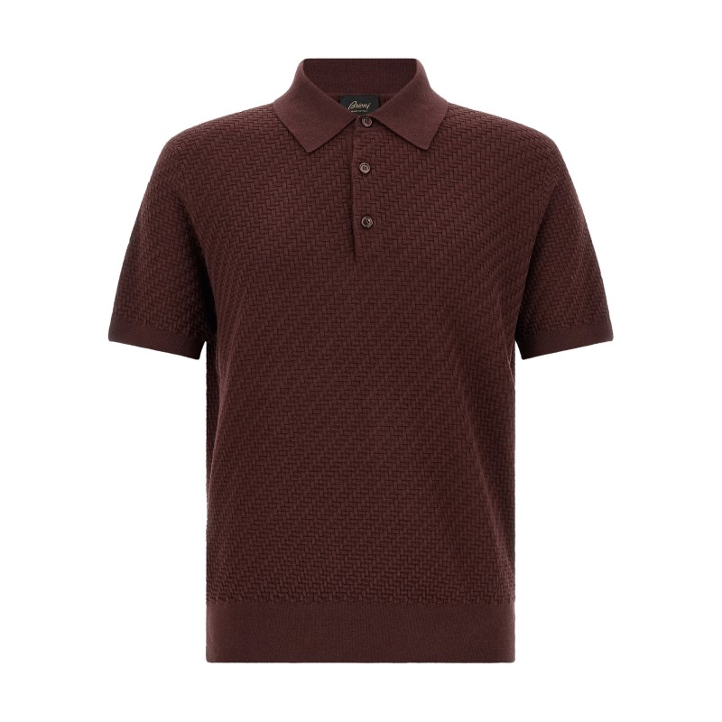 'Trama' weaving polo