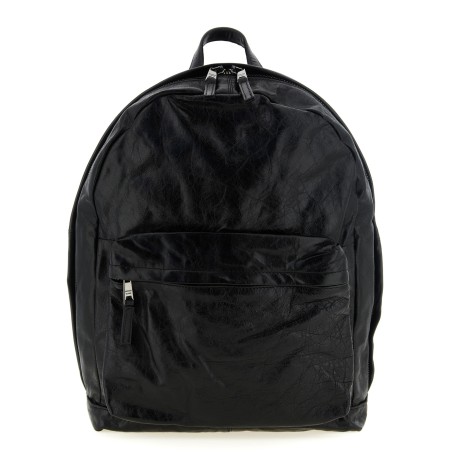 'Eastpack' Leather Backpack