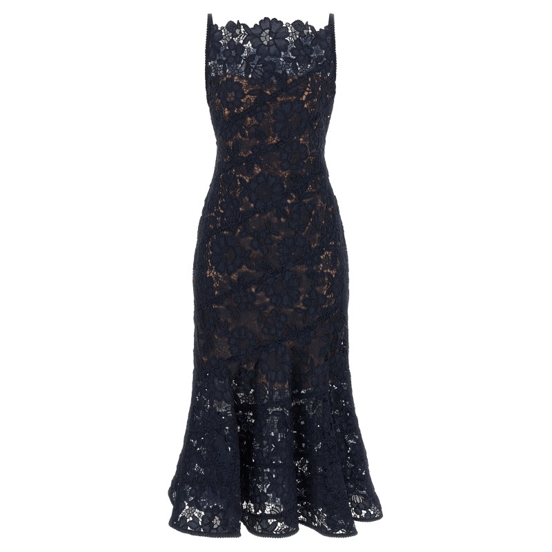 'Spiral lace' lace dress