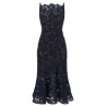 'Spiral lace' lace dress