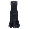 'Spiral lace' lace dress