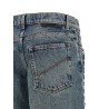 Lace-up jeans