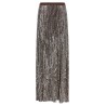 Sequin and pearl skirt