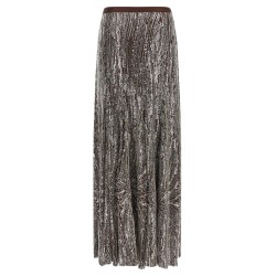 Sequin and pearl skirt
