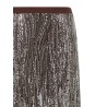Sequin and pearl skirt