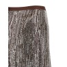 Sequin and pearl skirt