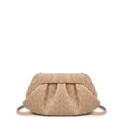 CLUTCH "BIOS" IN FIBRA DI MELA ARRICCIATA