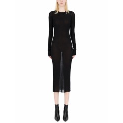LONG-SLEEVED MIDI DRESS