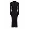 LONG-SLEEVED MIDI DRESS