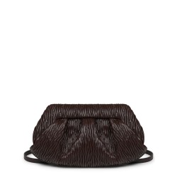 CLUTCH "BIOS" IN FIBRA DI MELA ARRICCIATA