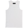 RIBBED TANK TOP WITH MOON LOGO