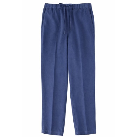 PANTALONE IN LINO CON COULISSE