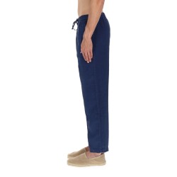PANTALONE IN LINO CON COULISSE