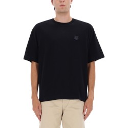 T-SHIRT CON PATCH VOLPE