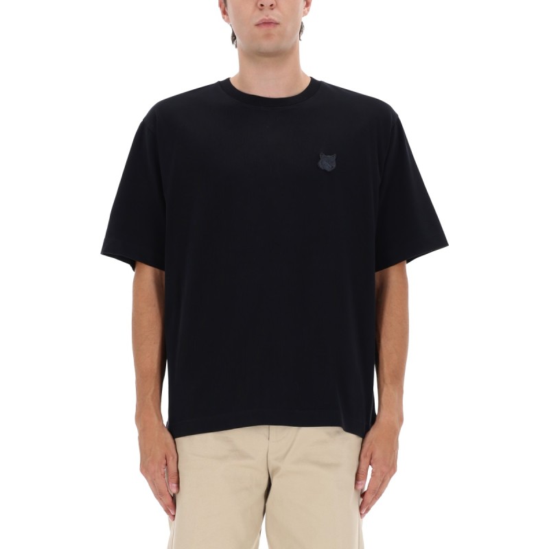 T-SHIRT CON PATCH VOLPE