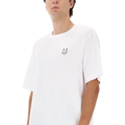 T-SHIRT CON PATCH VOLPE