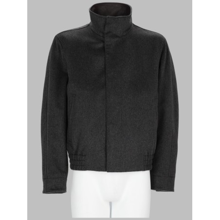 BOMBER IN LANA A COLLO ALTO