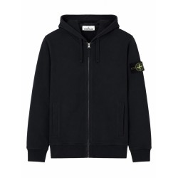 FELPA CON PATCH LOGO E ZIP