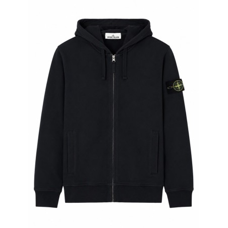 FELPA CON PATCH LOGO E ZIP