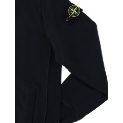 FELPA CON PATCH LOGO E ZIP